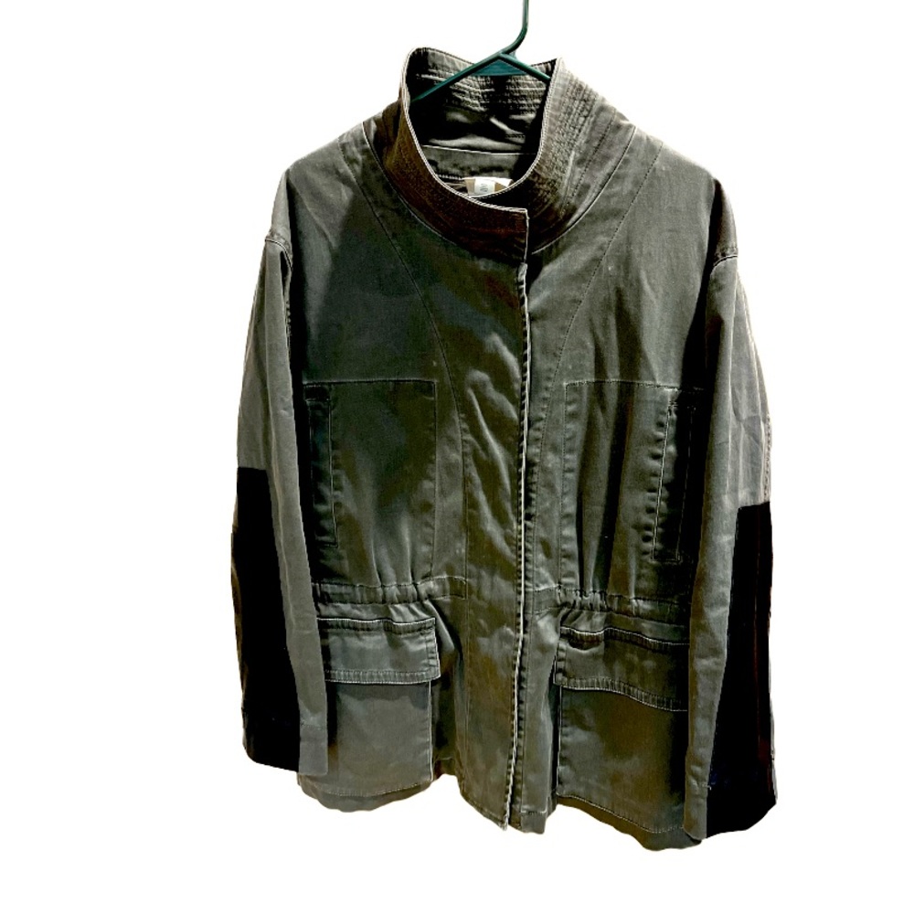 Pure DKNY Green Safari Jacket Size Small